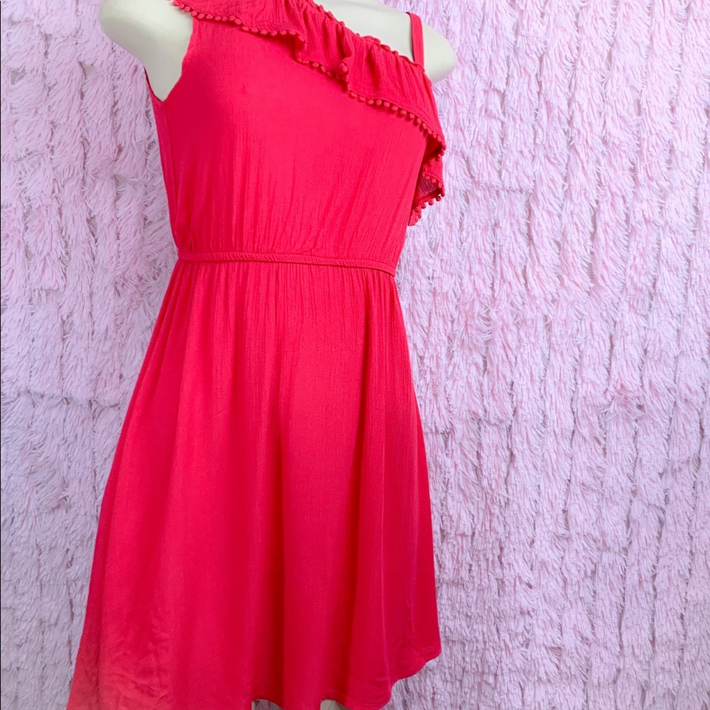 Weaves girl Red  Dress SZ. 8